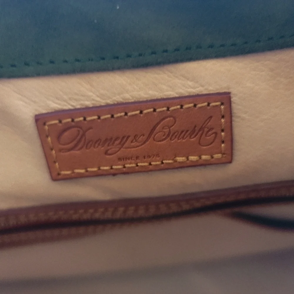 100% Dooney and Burke  Florentine Leather Satchel